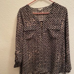 Size XL long sleeve blouse